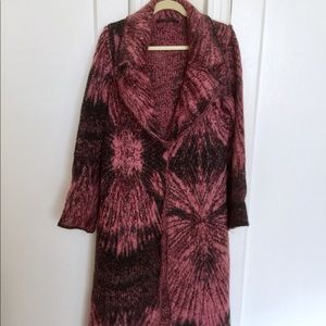 Italy Roberto Cavali Mohair women’s coat, size 12